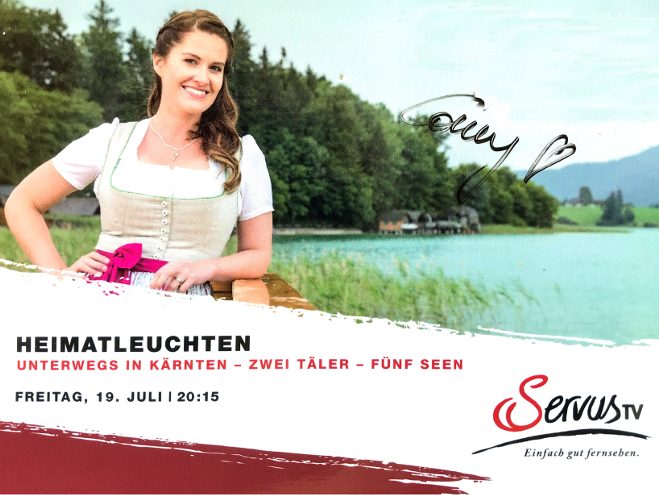 ServusTV letter and Heimatleuchten feature with Starabanda, 2019